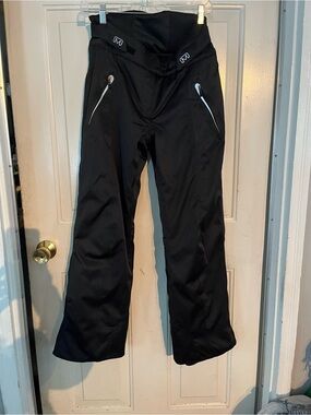 MEC MeCo Black ski pants Interior Label Detail